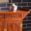 Armoire d'appoint en bois massif Rosewood