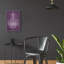 «Plum chandelier croquis 2» par Ethan Harper, art mural en verre acrylique-353603221