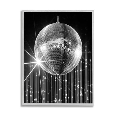 Boule disco noire par Jesse Keith