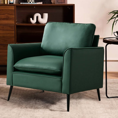 Cuir luxueux - Siège confortable et moderne à 1 place