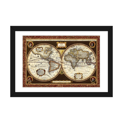 " Decorative World Map " by Vision Studio