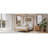Solid Wood Canopy Bed Frame Four Poster Platform Bed With Slats Support, No Box Spring Needed