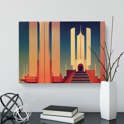 Deco Architecture Vol.3 - Wrapped Canvas