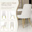 Chaise d'appoint rembourrée en velours-465854139