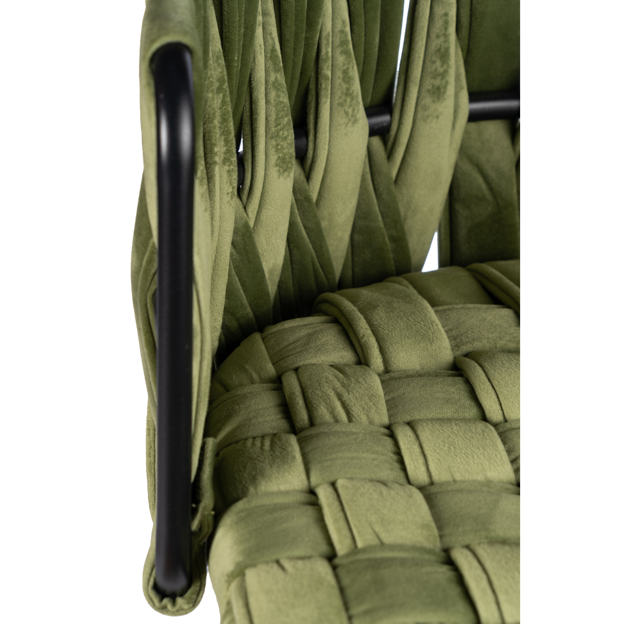 Tyrone 27" Counter Stool, Black, Green
