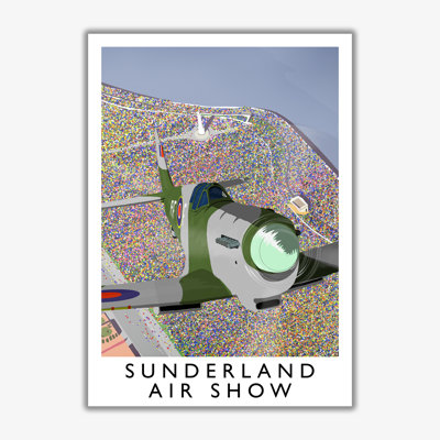Sunderland Air Show 2 Portrait 1 Piece Wall Art