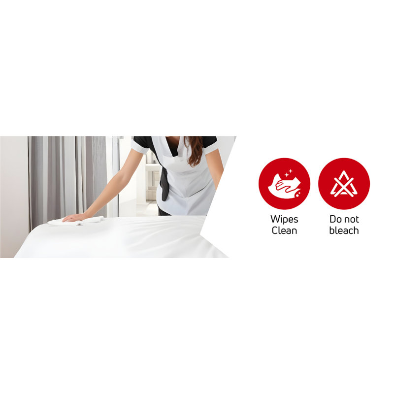 Housse de protection pour matelas élastique Eriberto, Simple
