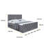 Sabna Bed with Mattress-1935304037-1935304041