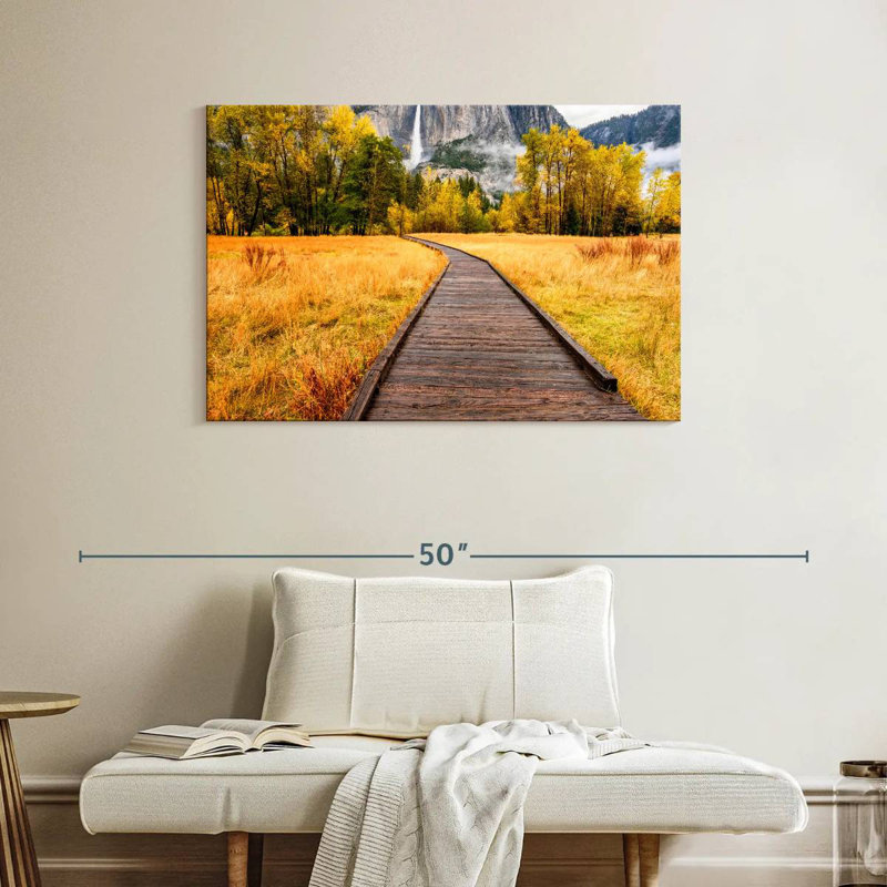 Parc national Alvord Yosemite en automne, H 26 po x l 39 po