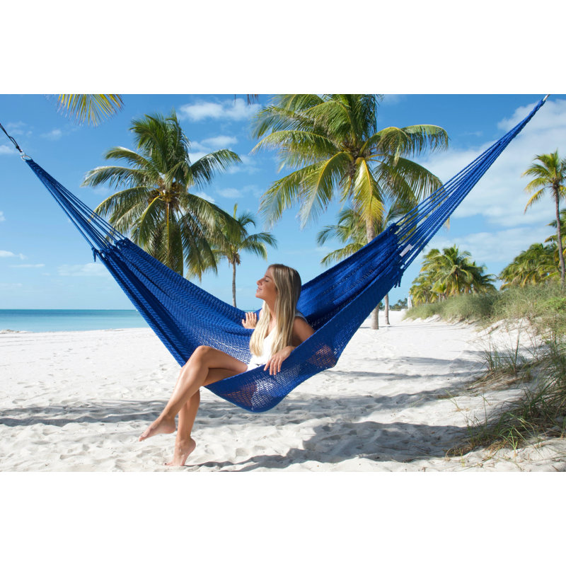 Hamac double classique Aoife, Bleu foncé
