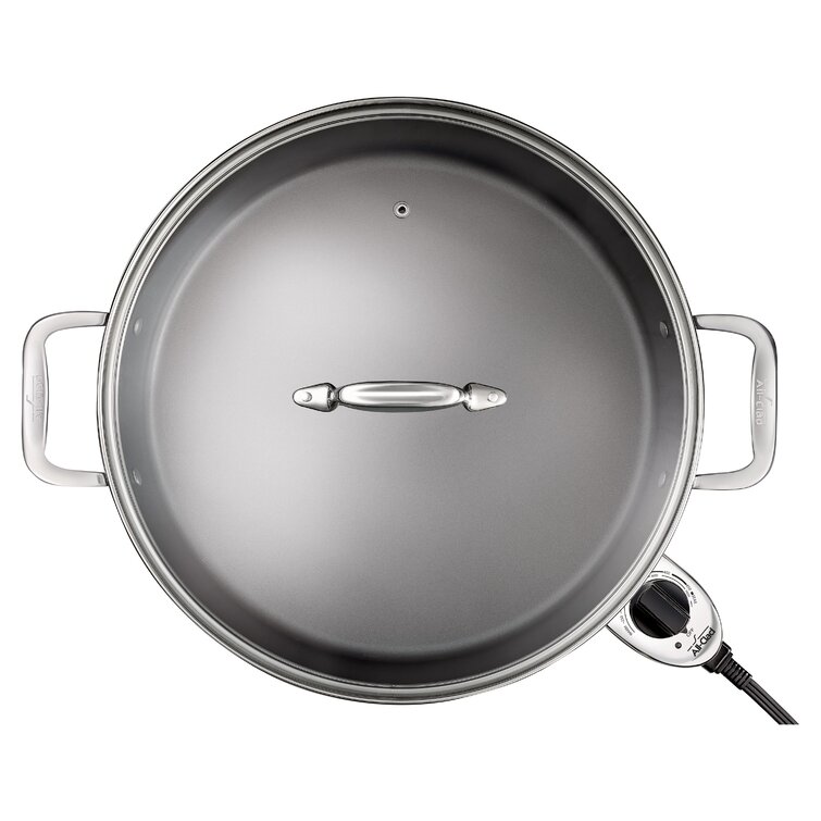 All-Clad Electrics 14 Non-Stick Skillet with Lid & Reviews