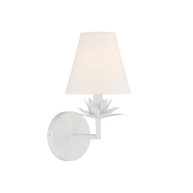 Applique murale articulée 1 lumière Idalia, Blanc