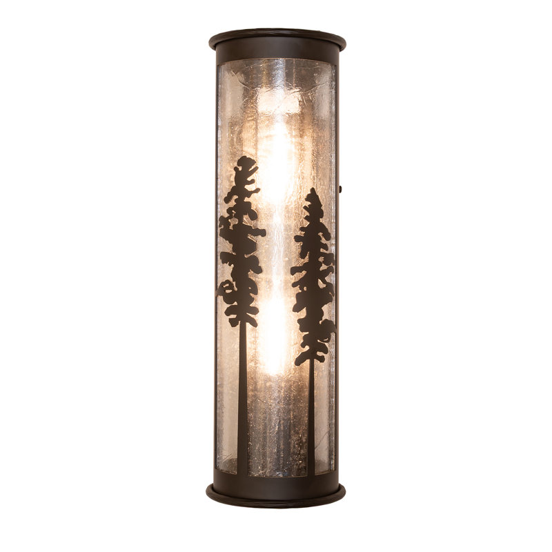 2 - Light Flush Mounted Sconce