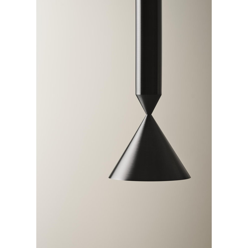 Apollo, 151" H x 4.92" W x 4.92" D, Turtledove/Aluminium