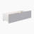 Koblick Transitional Solid Wood Storage Boxes, 2 Pieces with Smooth-Glide Casters & Polished Nickel Flush Ring Pulls