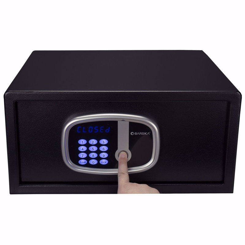 0.85 CUBIC FT DIGITAL KEYPAD FRINGERPRINT SAFE