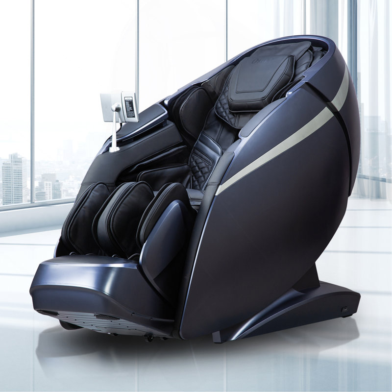 Fauteuil de massage multifonctionnel avancé pour une détente et un bien-être ultimes, Noir
