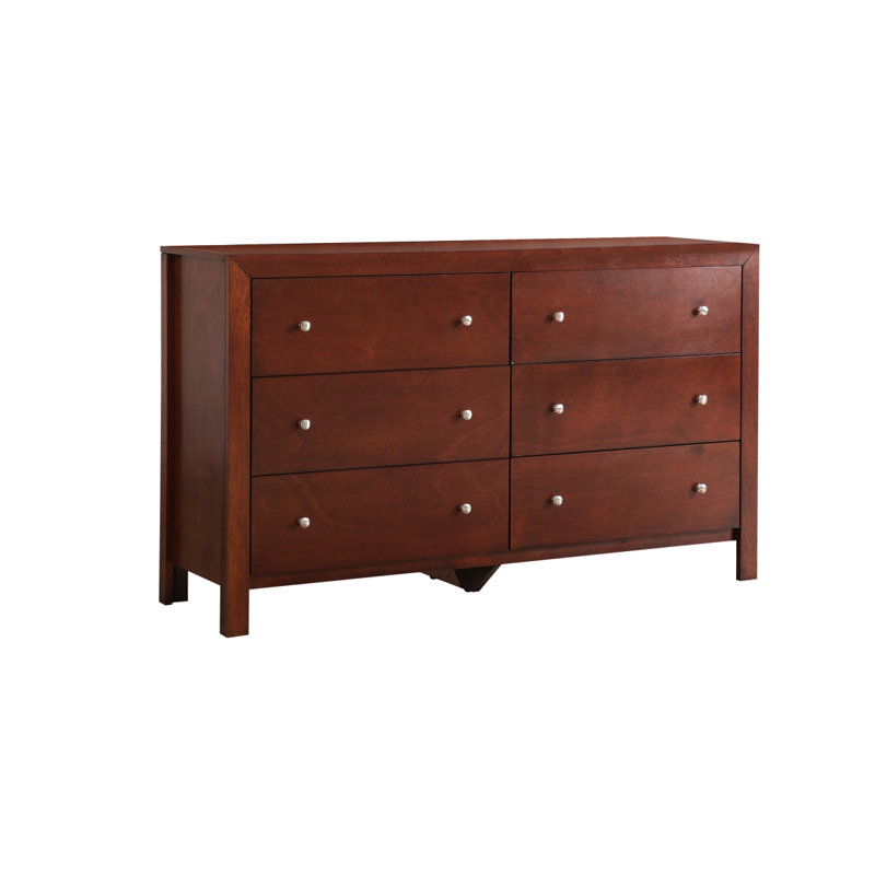Commode Glory Furniture Burlington G2450-D, Rouge