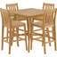 Wexford Outdoor 5 - Piece Bar Height Dining Set