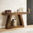 Vintage Two-Tier Storage Couch Table,Console Table,Side Table