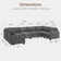 Anureet Oversized U Shaped Modular Sectional Sofa