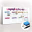 Magnetic Glass Dry Erase Board