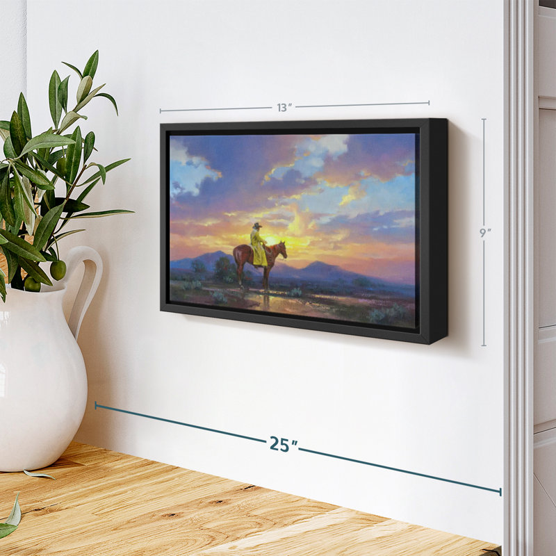 «Sun Burn Wall Art», H 9 po x l 13 po