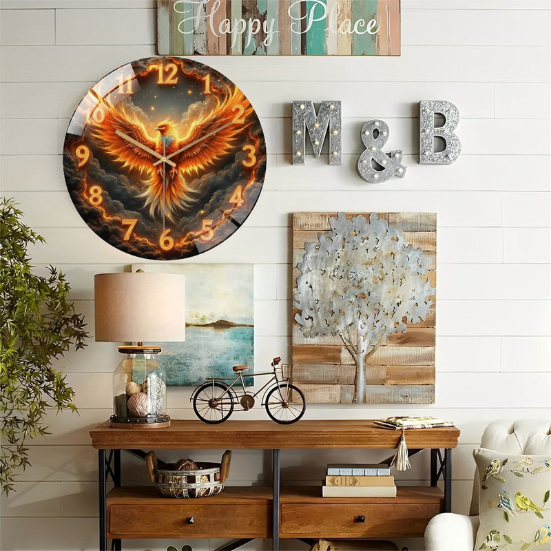Horloge murale Phoenix