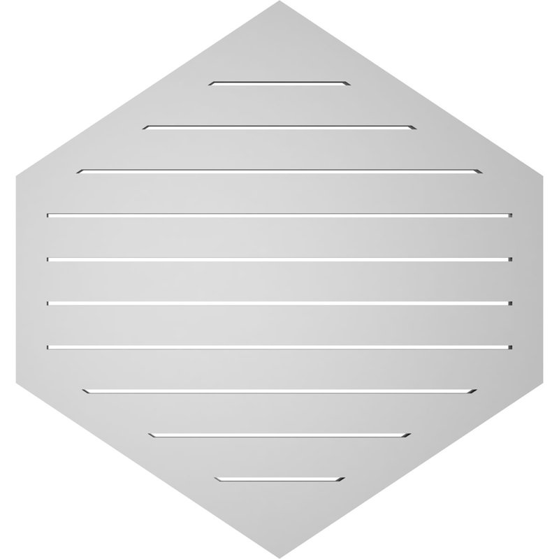 Pente verticale verticale en uréthane 8 pi, 1.5" H x 34" W x 36" L