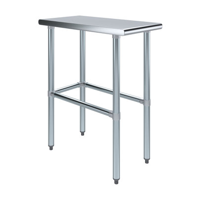 Stainless Steel Open Base Work Table