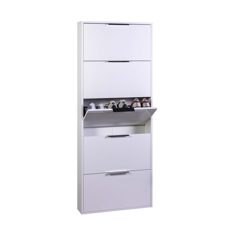 Facile 15 Pair Shoe Storage Cabinet