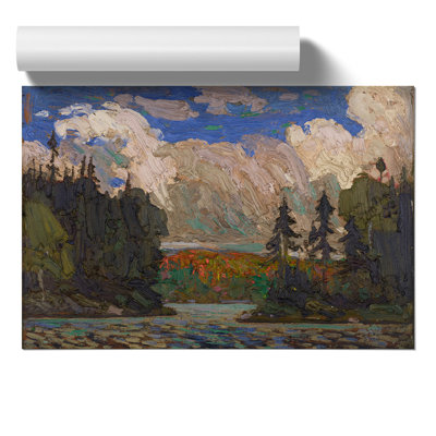 Black Spruce In Autumn by Tom Thomson - No Frame Painting