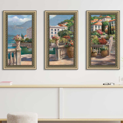 " Lago Di Como " 3 - Pieces