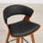 Binni PU 26.97" PU Upholstered Counter Stool with Wood Frame-1871177203-1827861447