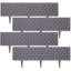 Gravett 114.3 cm H x 88.9 cm W Lawn Edging Fencing-1100628202