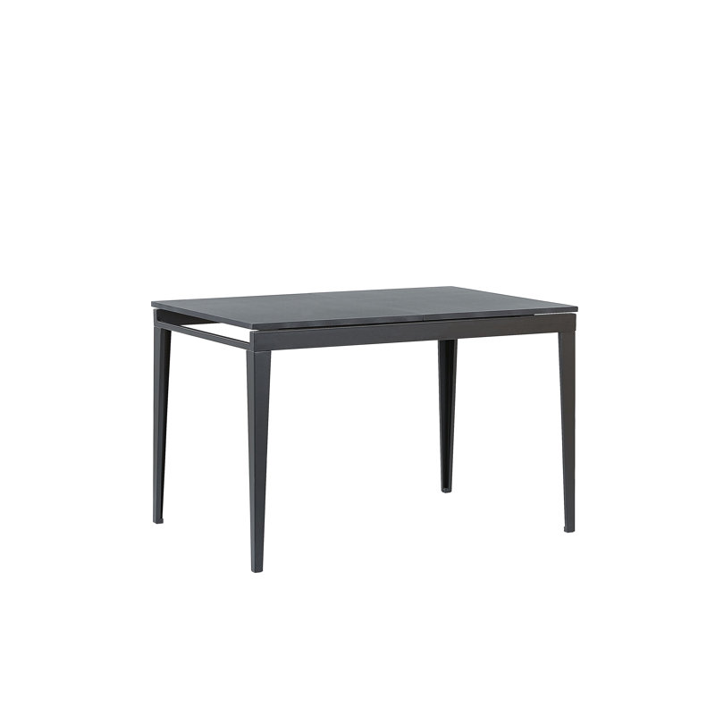 Rengin Extendable Metal Base Dining Table