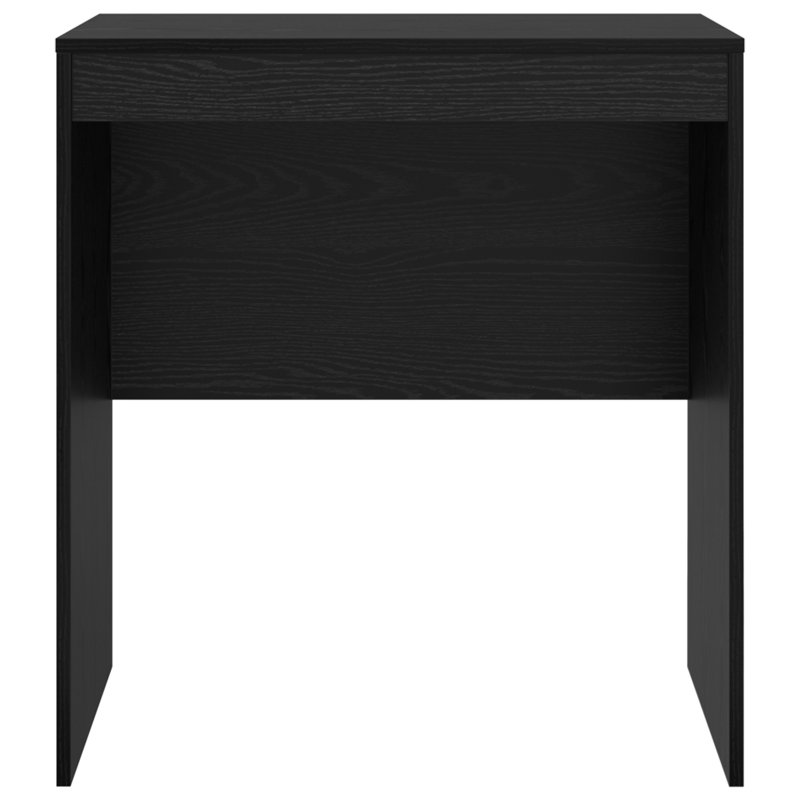 Writing Desk Particle Board 76 Cm, 76cm H x 70cm W x 50cm D, Black Oak