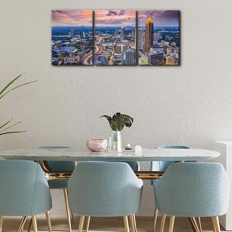 3 Piece Wrapped Canvas Print