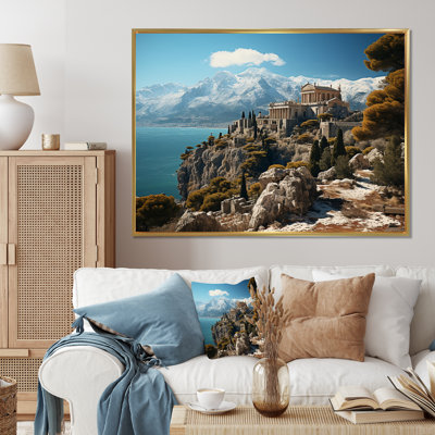 Greece Mythical Parnassus - Landscapes Wall Art Living Room