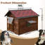 Solid Wood Dog House-750406980