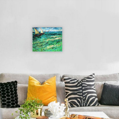Reproduction d'art mural sur toile sans cadre 12 "x 16"