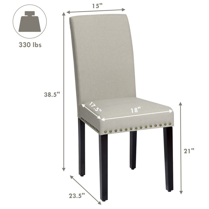 Chaise d'appoint rembourrée Breda, Céladon