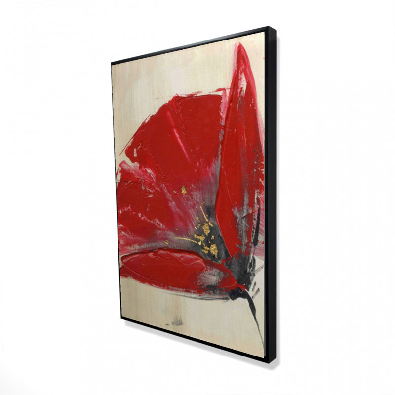 " Three Red Flowers "