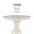 Kight 26" W Round Pedestal End Table -956160979