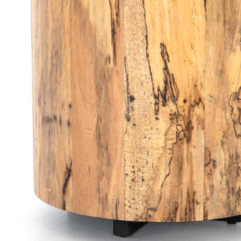 Hudson End Table, Spalted Primavera