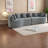 Compression Cloud Sectionals, 111.5 Inch Corduroy Modern Home Sofa