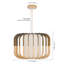 1 - Light Natural Drum Pendant-879294769