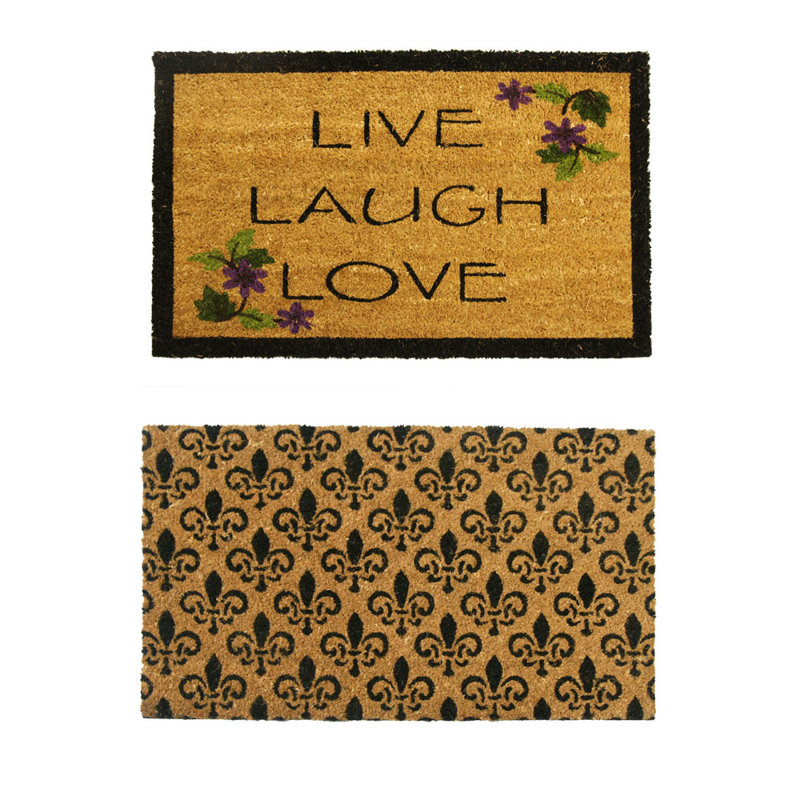 Entrée 30 po x 18 po tapis pour porte d’extérieur
