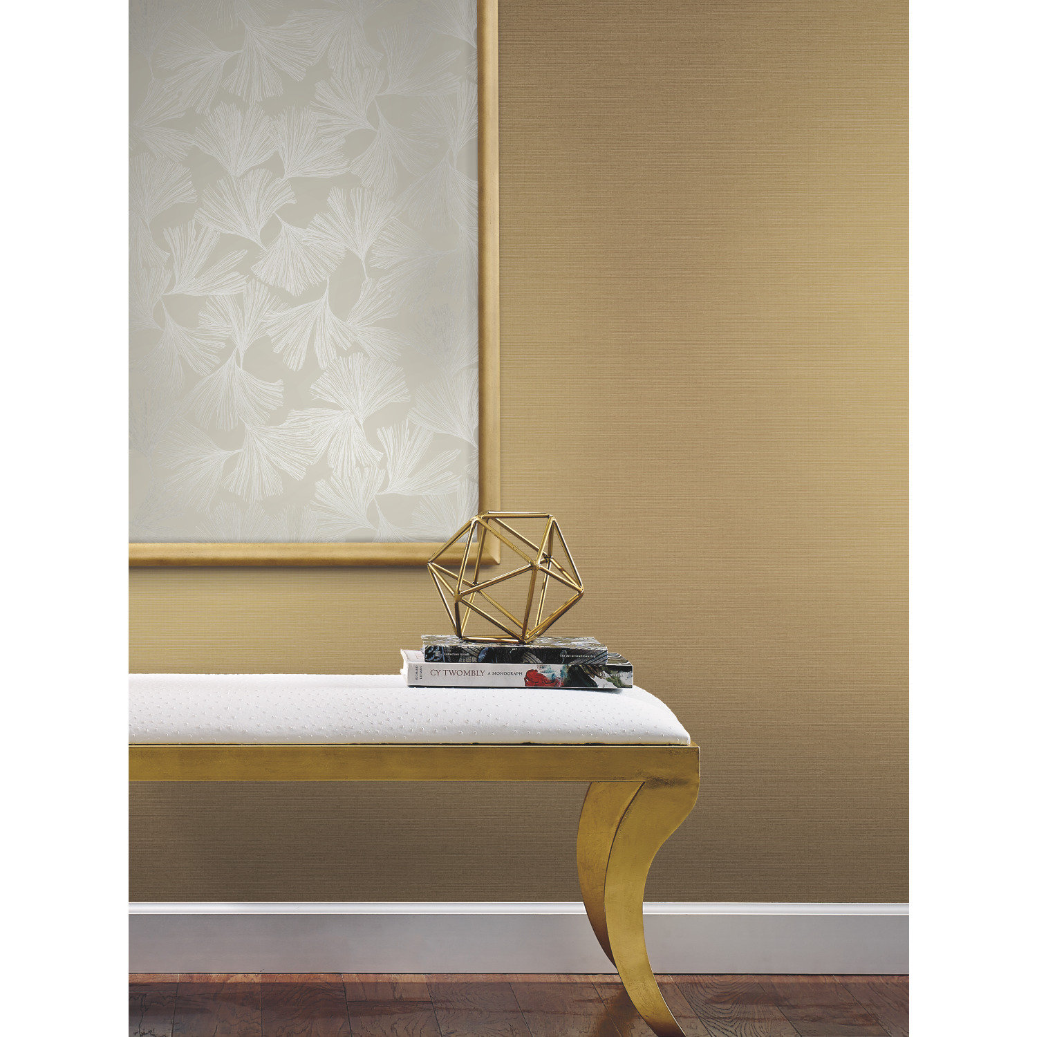 Almerton Modern Floral Wallpaper, Glint