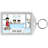 Personalized Name That Toon Tub Time Dad 2 boys Rhinestone Bordered Key Chain-106950411